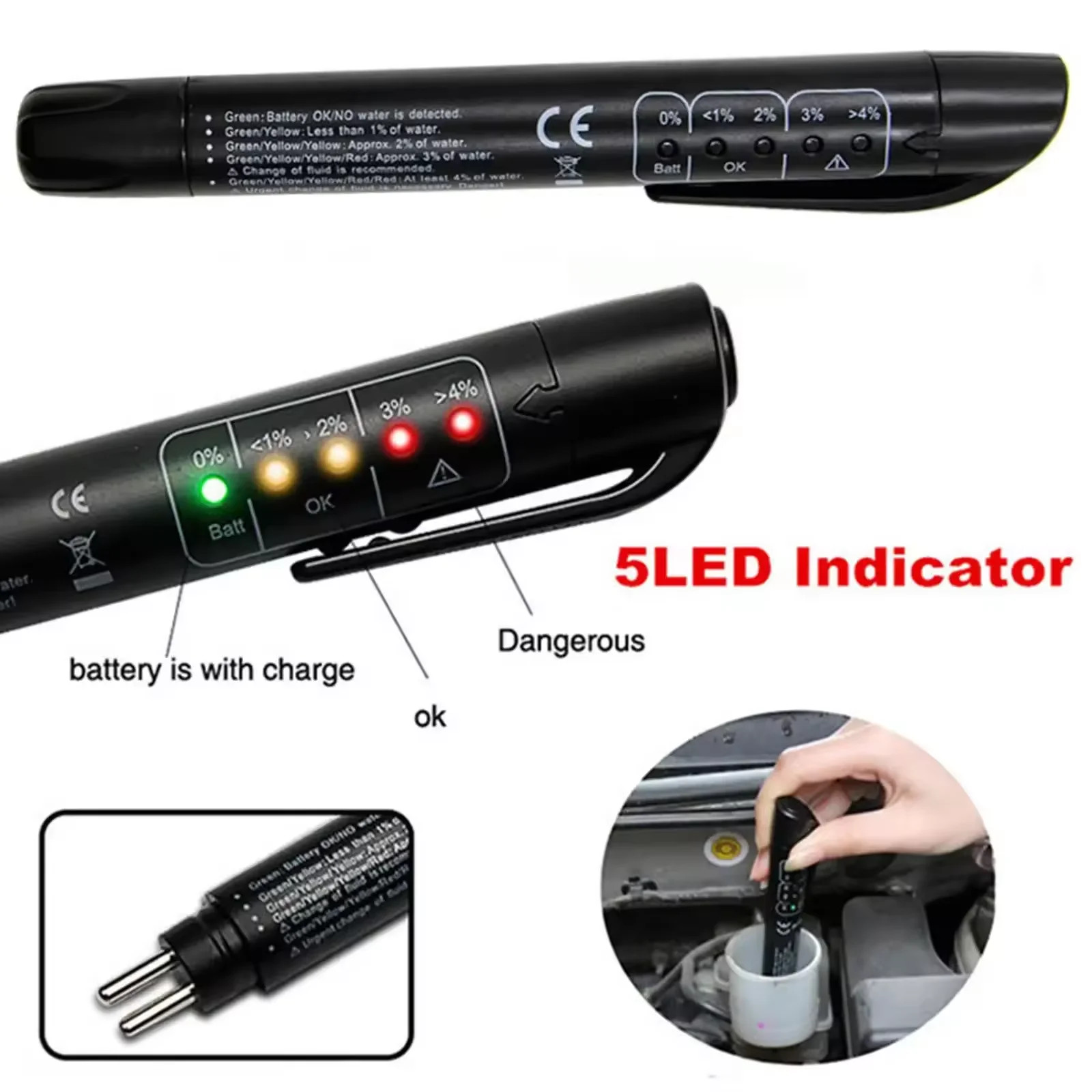 Universal Brake Fluid Tester Pen