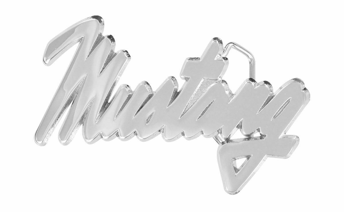 Belt Buckle - Mustang Script Letter Style FREE US Shipping & We Ship Everywhere!