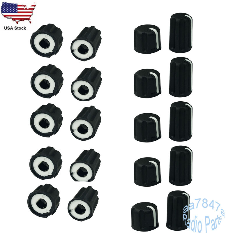 10 Pair Volume & Channel Selector Knob Cap For XPR7350 XPR7550 XPR7550e Radio