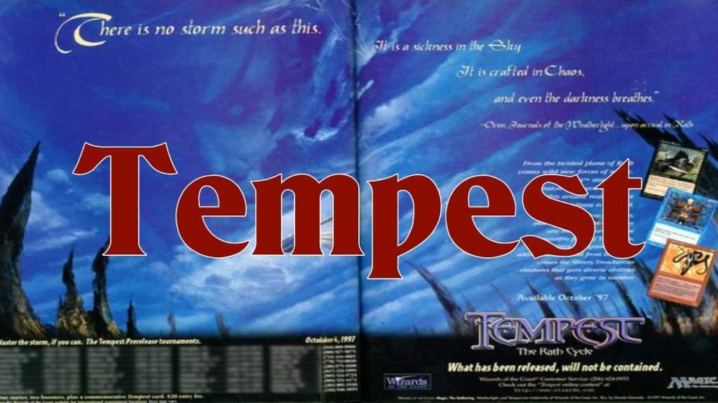 1997 Magic The Gathering MTG - TEMPEST - Pick Your Card - Complete Your Set