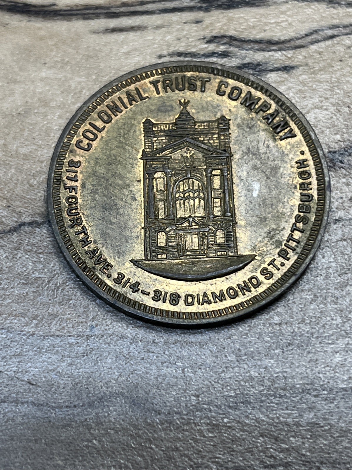 Colonial Trust Co. Pittsburgh. Pa. Good For 50c/$5 *C598