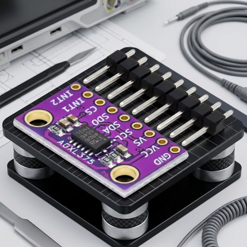 ADXL375 Accelerometer Module for Motion Detection in Embedded Projects