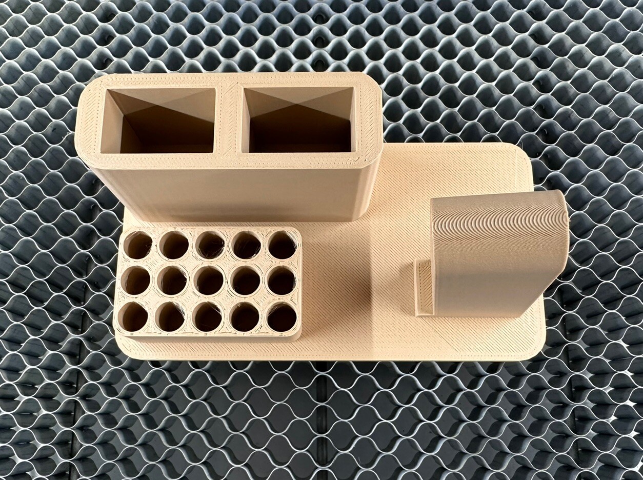 Springfield Hellcat 9mm Speed Handgun Stand W Dual Mag Holders FDE TAN USA MADE