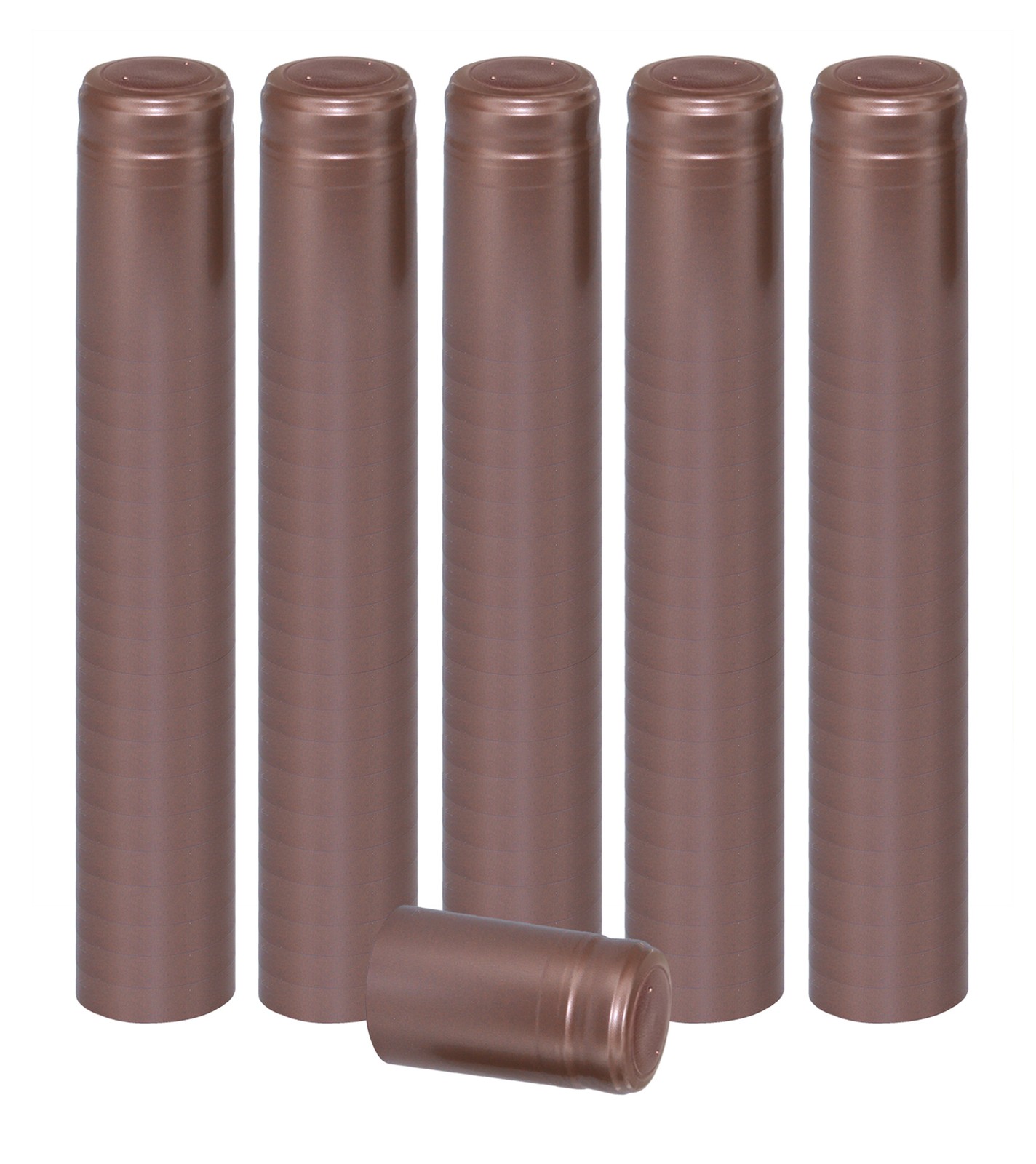 Home Brew Ohio Dusty Rose PVC Shrink Capsules 100 count