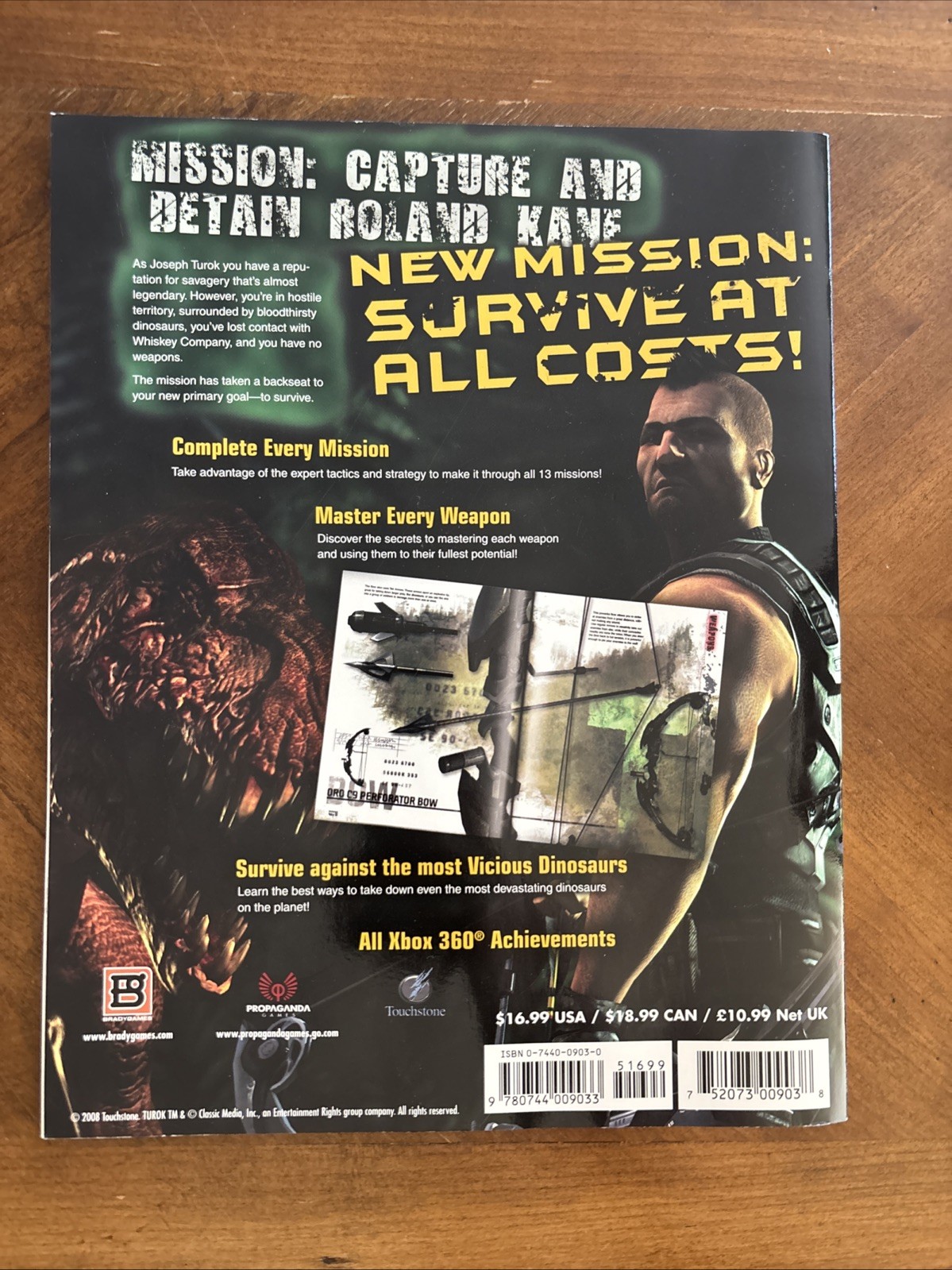 Turok Brady Games Official Strategy Guide
