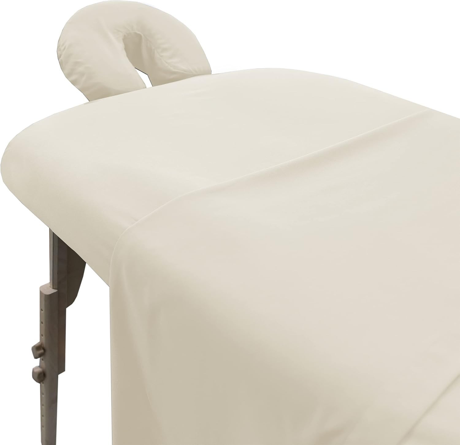 3-Piece Soft Double-Brushed Microfiber Massage Table Sheets - Easy Maintenance