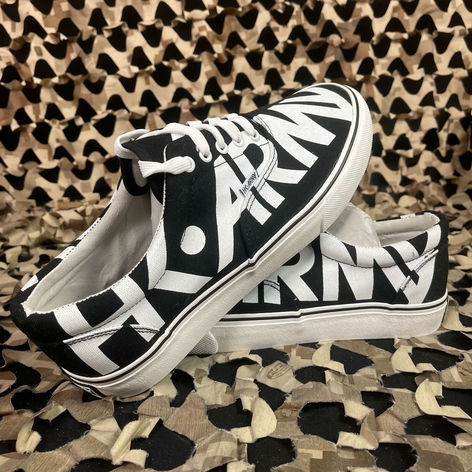 NEW HK Army Canvas Sneakers - Logo - 11