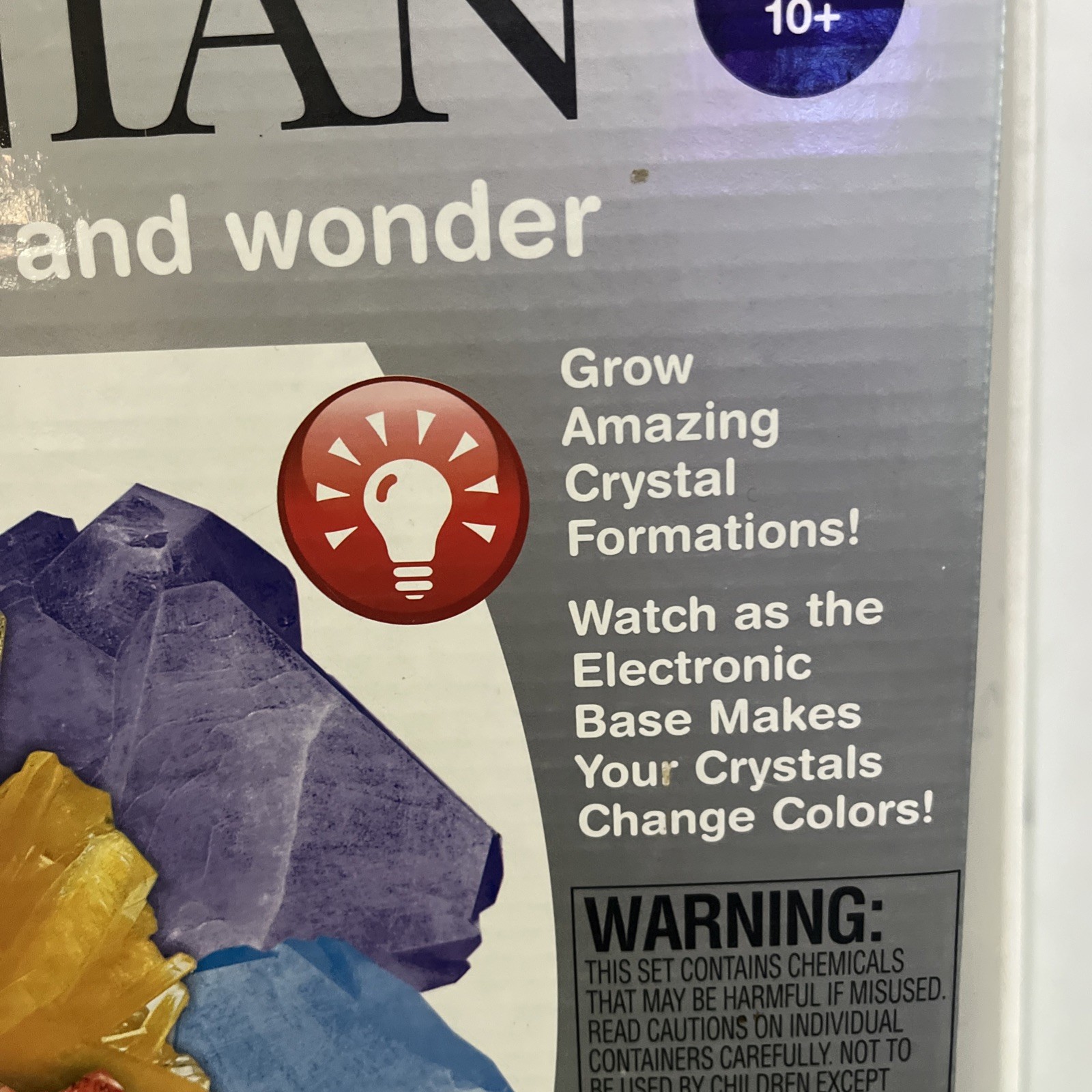 Smithsonian Large Electronic Crystal Growing Kit