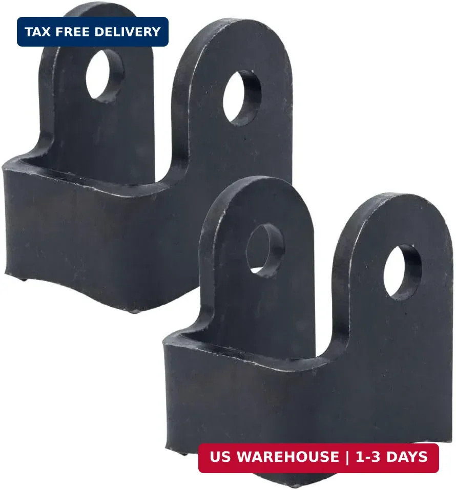 2 Pcs Shock Bracket, Heavy-Duty Shock Absorber, Black Curved Design for Off-Road
