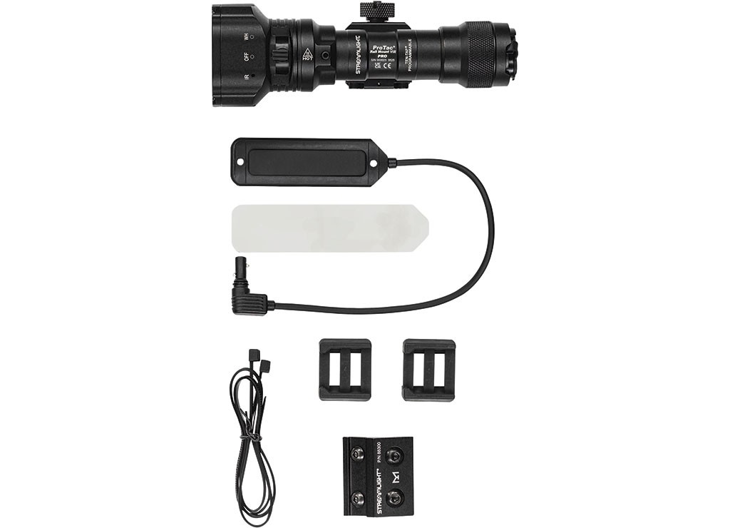 Streamlight 88138 ProTac Rail Mount VIR White Pro & IR Long Gun Light Black