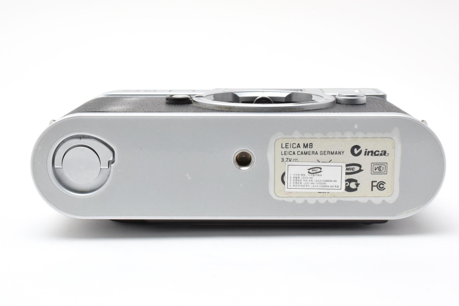 [Top MINT] Leica M8 Silver 10.3MP Digital Rangefinder Camera From JAPAN