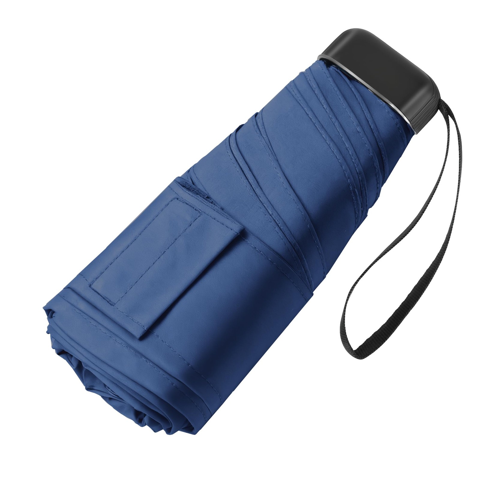 ECOBRELLA Small Umbrella Travel 35.4 inches (canopy diameter), 03.Dark Blue
