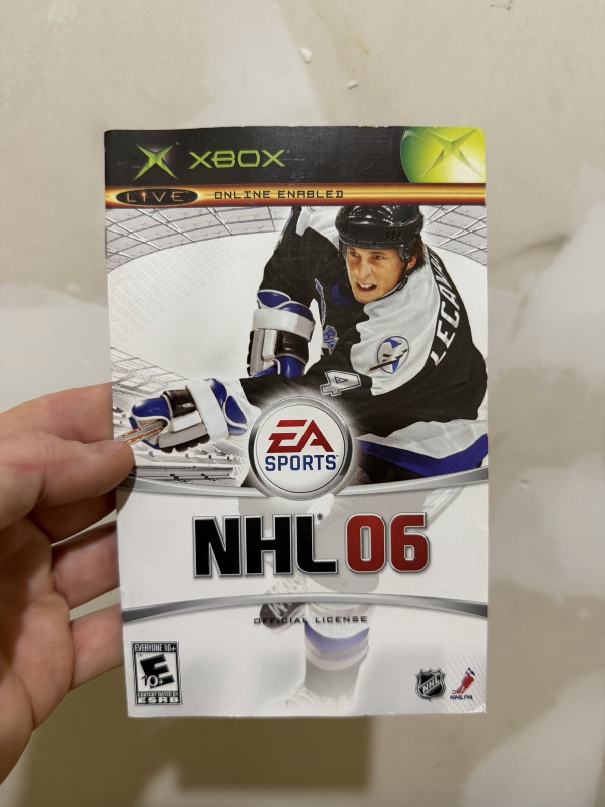 NHL 06 Hockey 2006 XBOX Instruction Manual Only Authentic Original