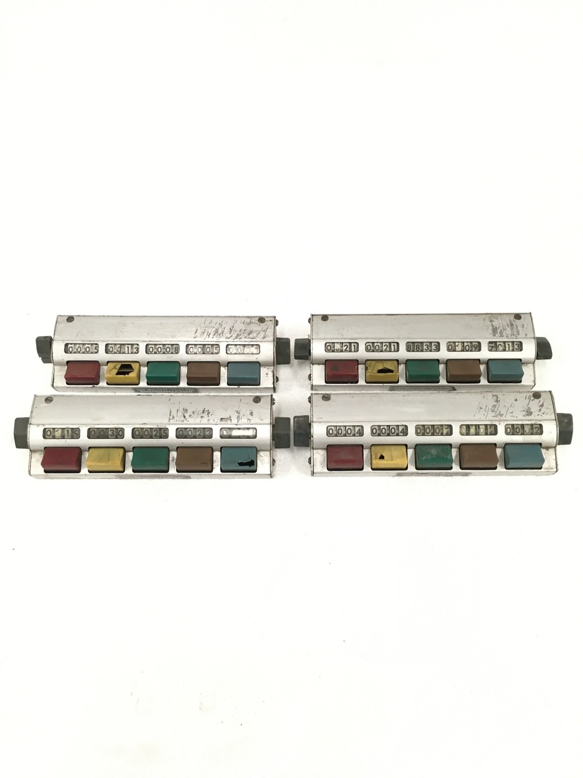 Multiple Tally Denominator 5-Button Mechanical Counter Unit, FREE SHIP QTY AVAIL