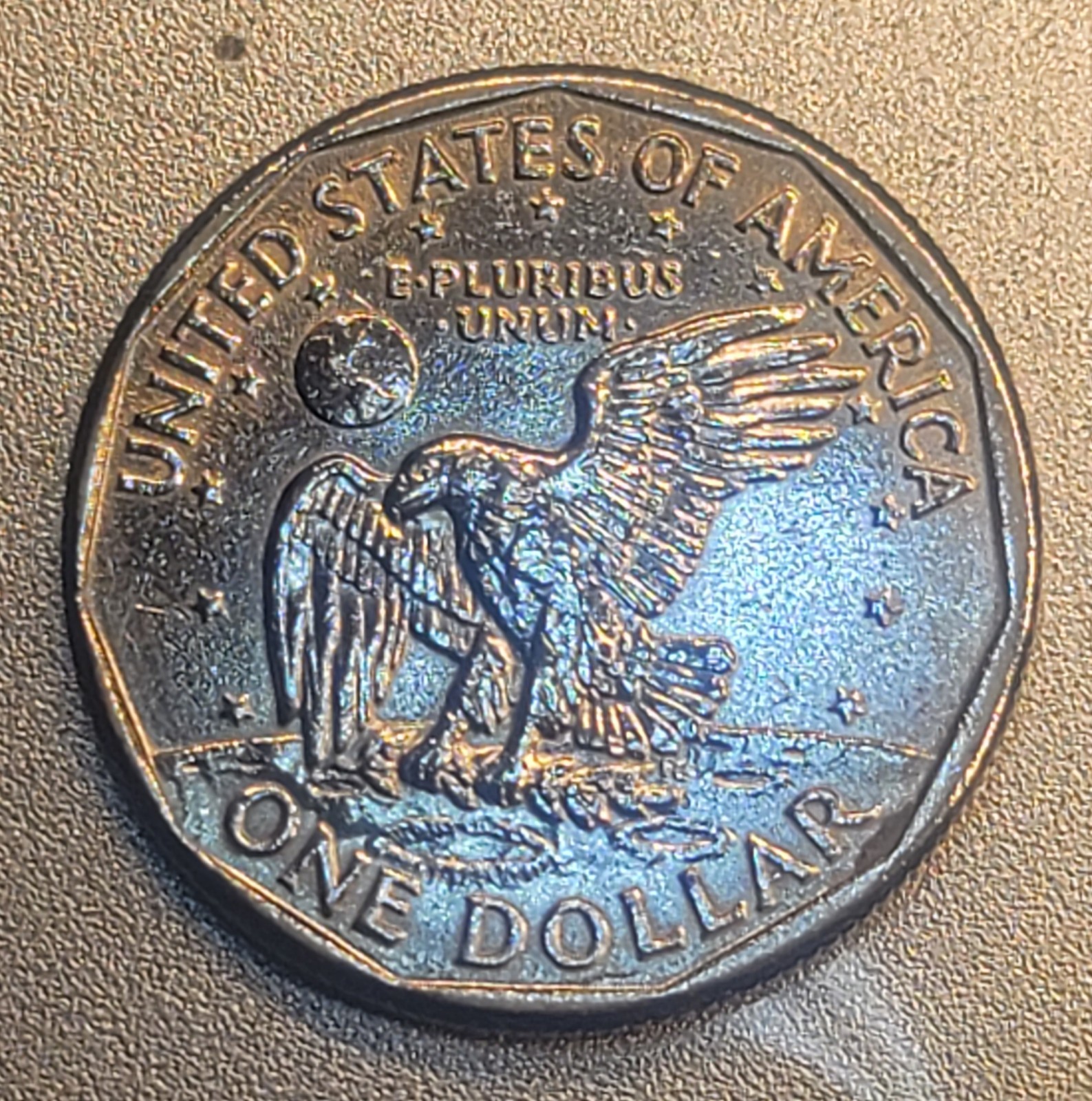 1999-P Susan B Anthony Double Die Strike Error $1 Coin