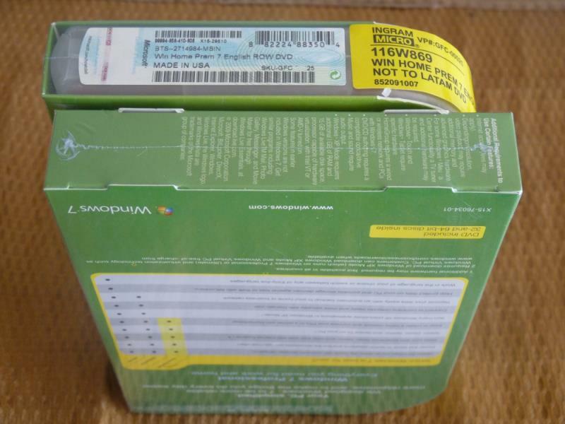 Microsoft Windows 7 Home Premium 32 AND 64 Bit  Full Version DVD