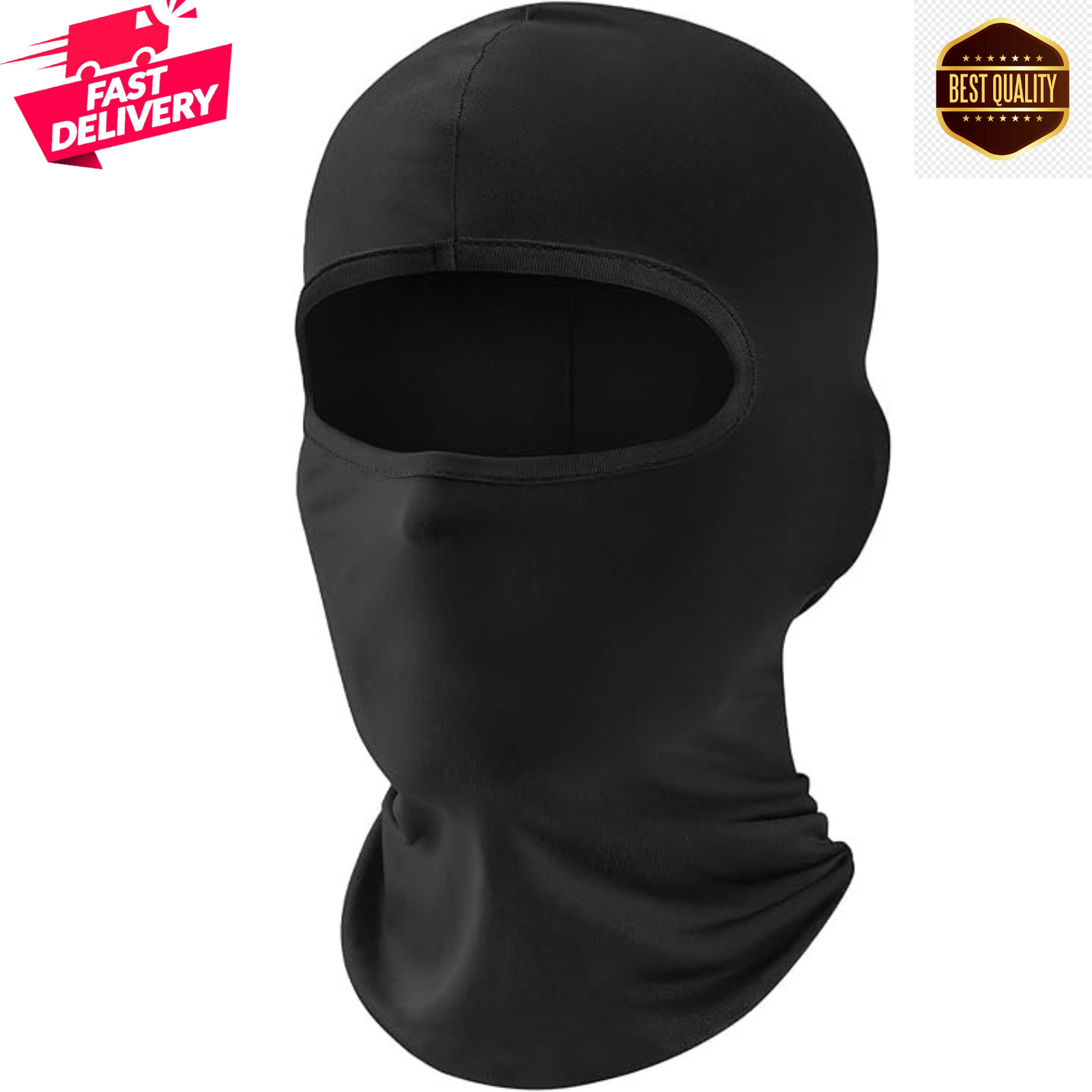 ROCKBROS Ski Mask Winter Balaclava Under Helmets w/Glasses Holes Thermal Fleece