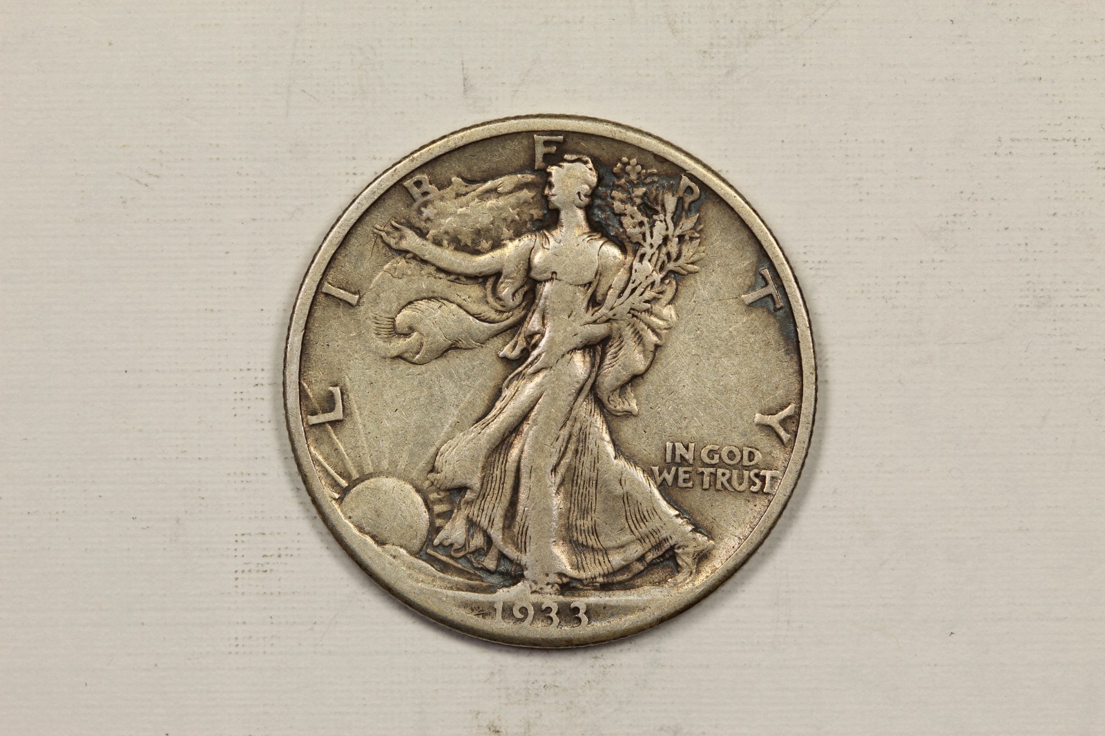 1933-S Walking Liberty Half Dollar