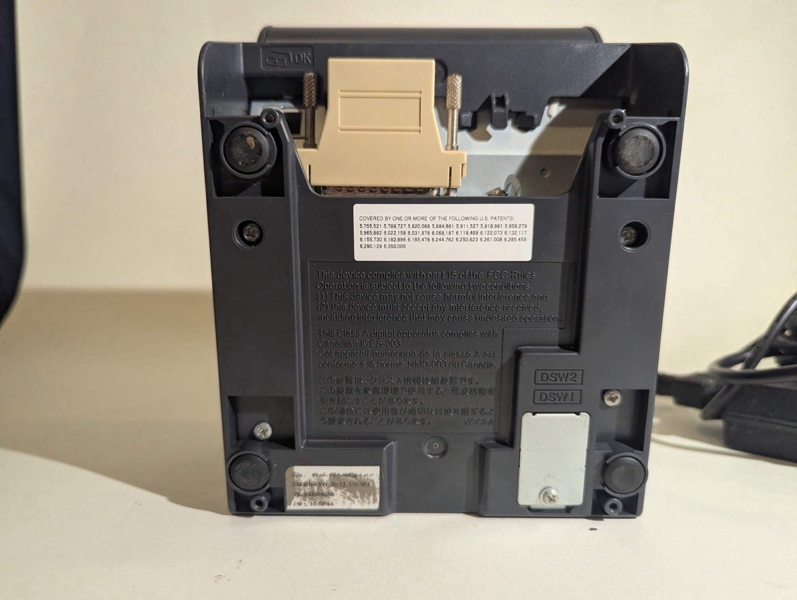 Epson M244A TM-T88V POS Thermal Black Receipt USB Parallel Printer with PSU