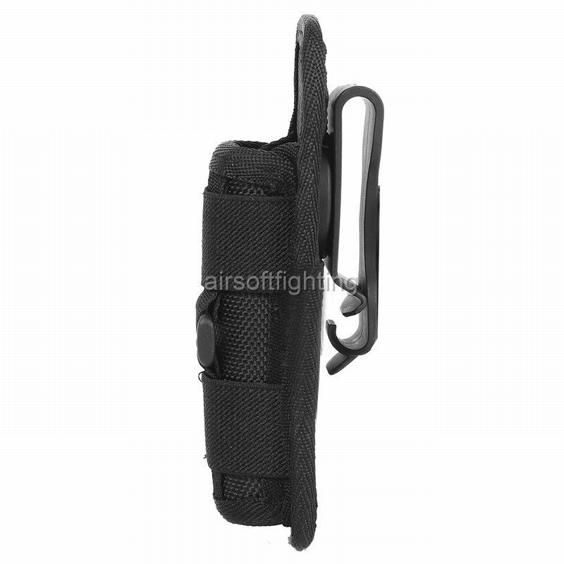 5pcs LED Flashlight Holder Carry Belt Pouch Holster Torch 360 Degrees Rotatable
