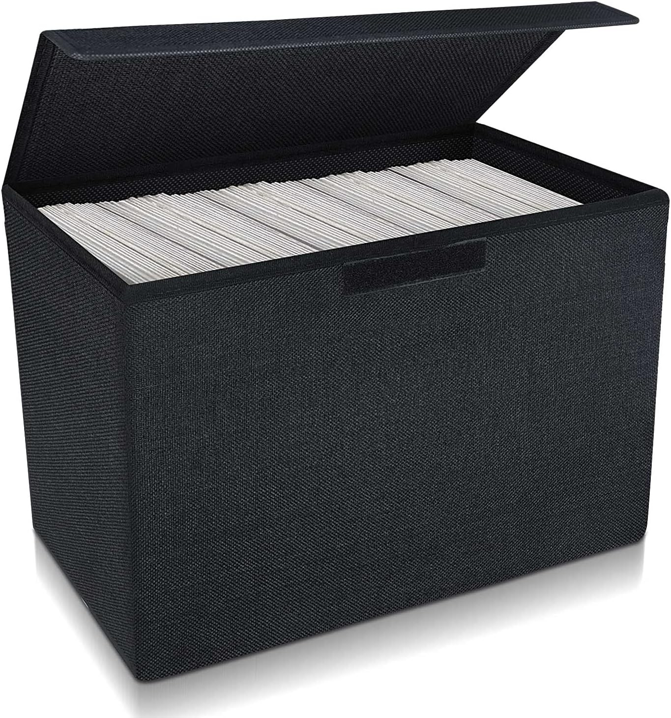 Comic Book Storage, Box 15.5" X 7.5" X 11.3", Collapsible Comic Short Box with L