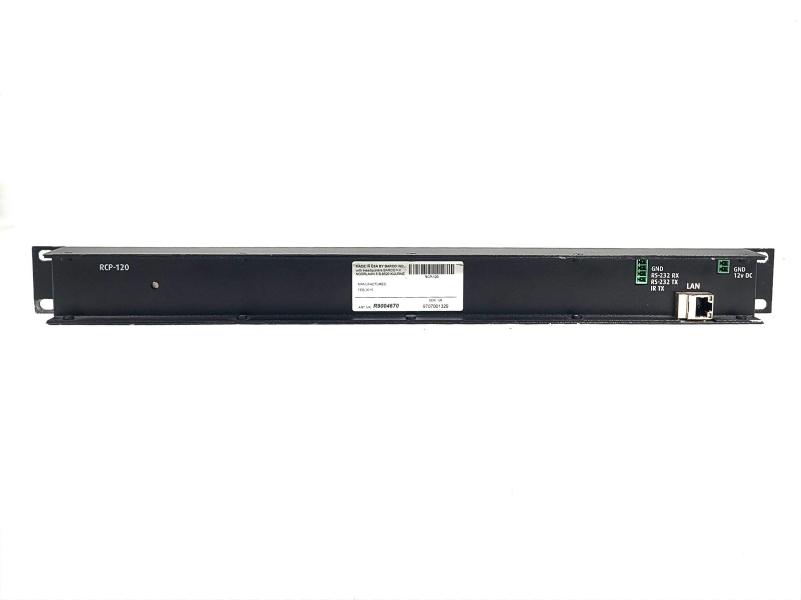 Barco RCP-120 Remote Control Panel (C2067-19)