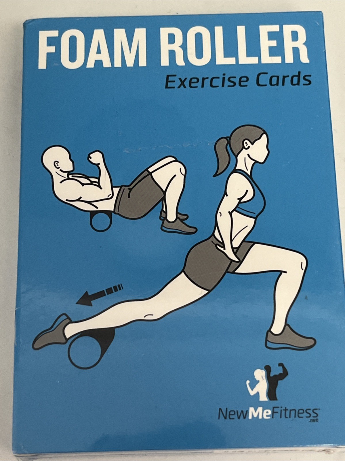 NewMe Fitness Foam Roller Exercise Cards