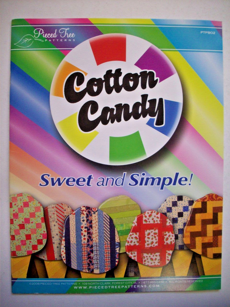 Sweet and Simple Cotton Candy quilt patterns