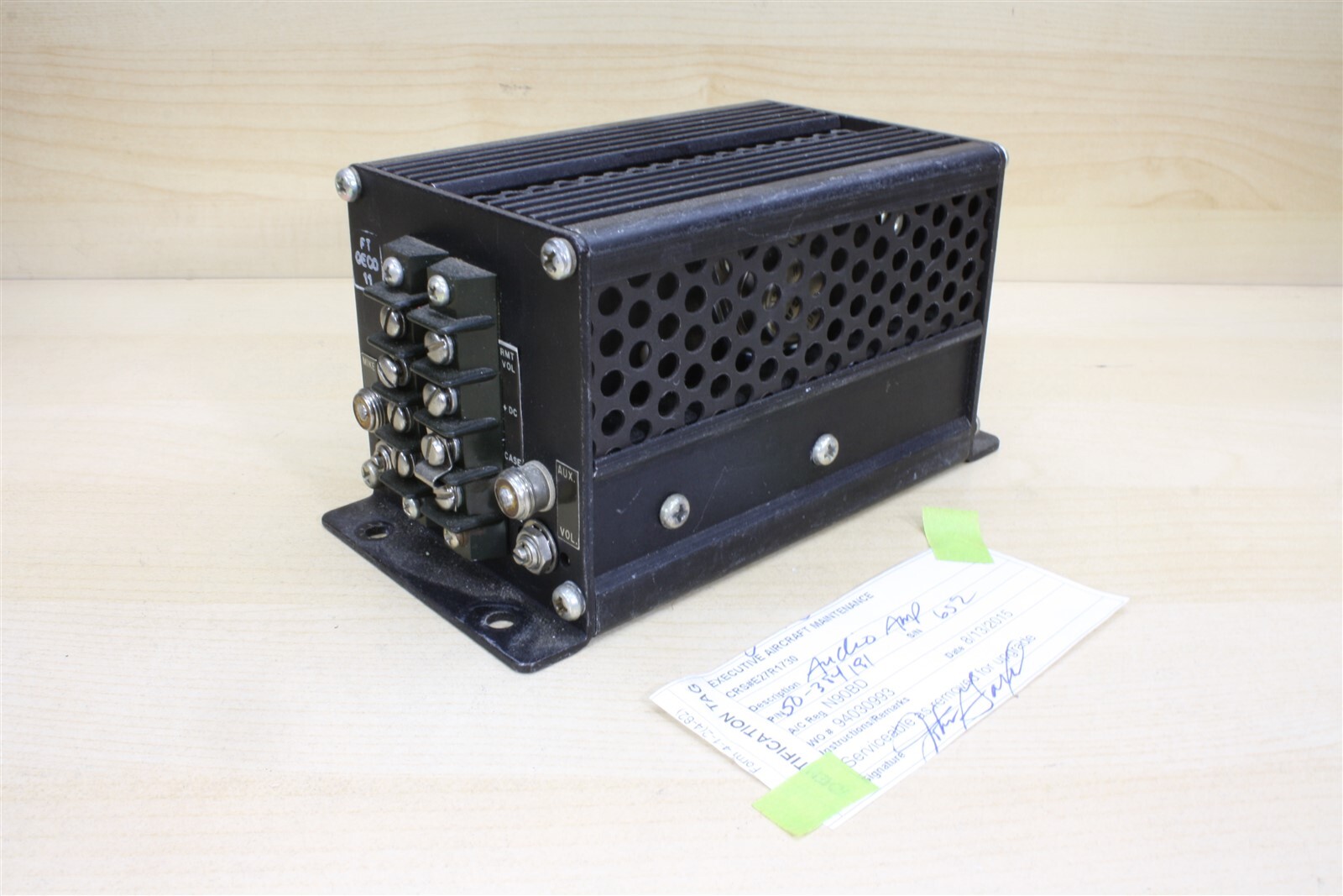 OECO Corp Audio Amplifier 20093A - Beech 50-384191
