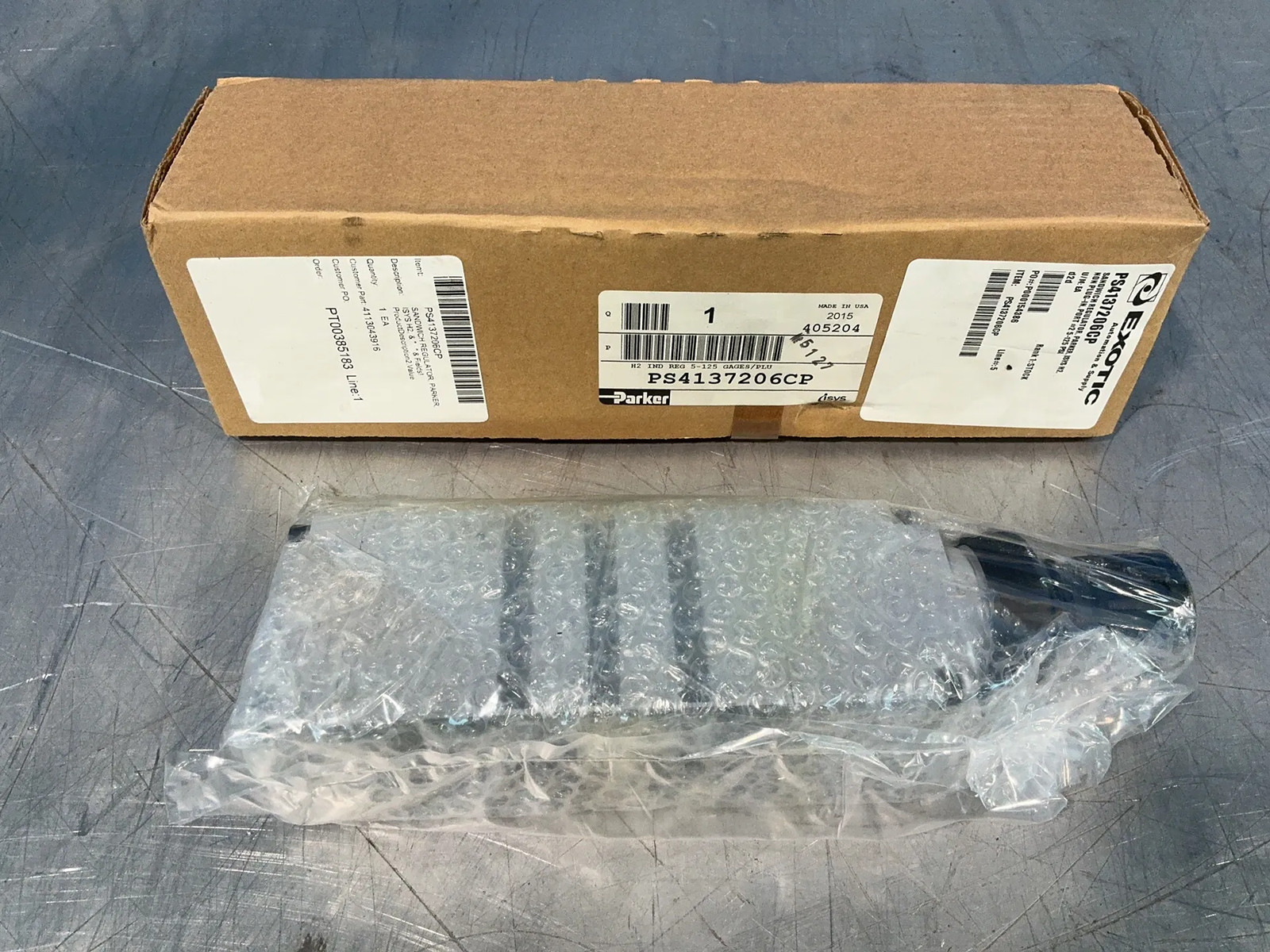 PARKER PNEUMATIC SOLENOID VALVE PS4137206CP