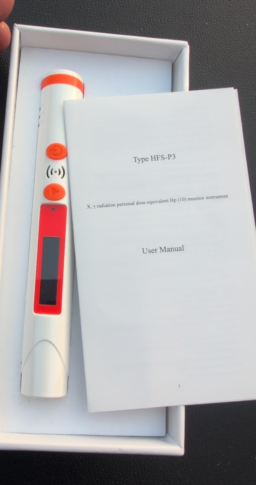 HFS-P3 Pen Type Nuclear Radiation Detector Personal Dosimeter