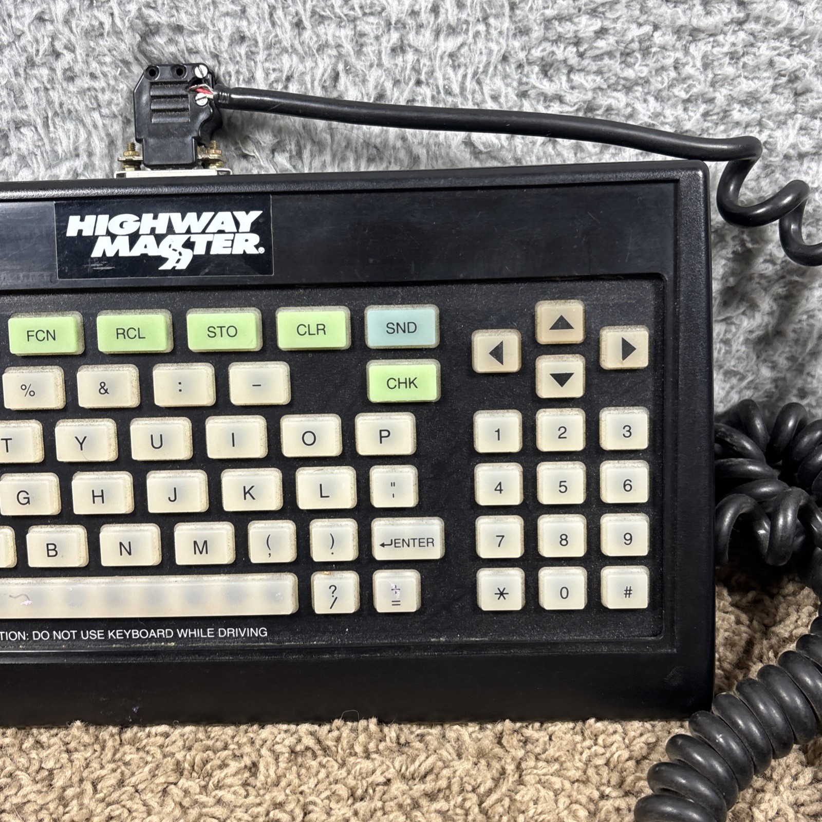 Highway Master Mobile Communications/Data Terminal Semi-Truck Untested