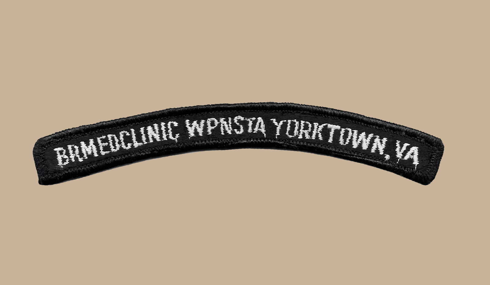 US Navy Branch Medical Clinic Weapons Station Yorktown UIM Rocker Tab (01-02)