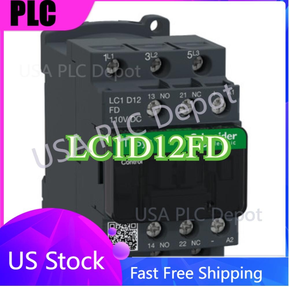 NEW Contactor LC1D12FD Schneider 5.5kW 110VDC 035391 LC1-D12FD - NEW
