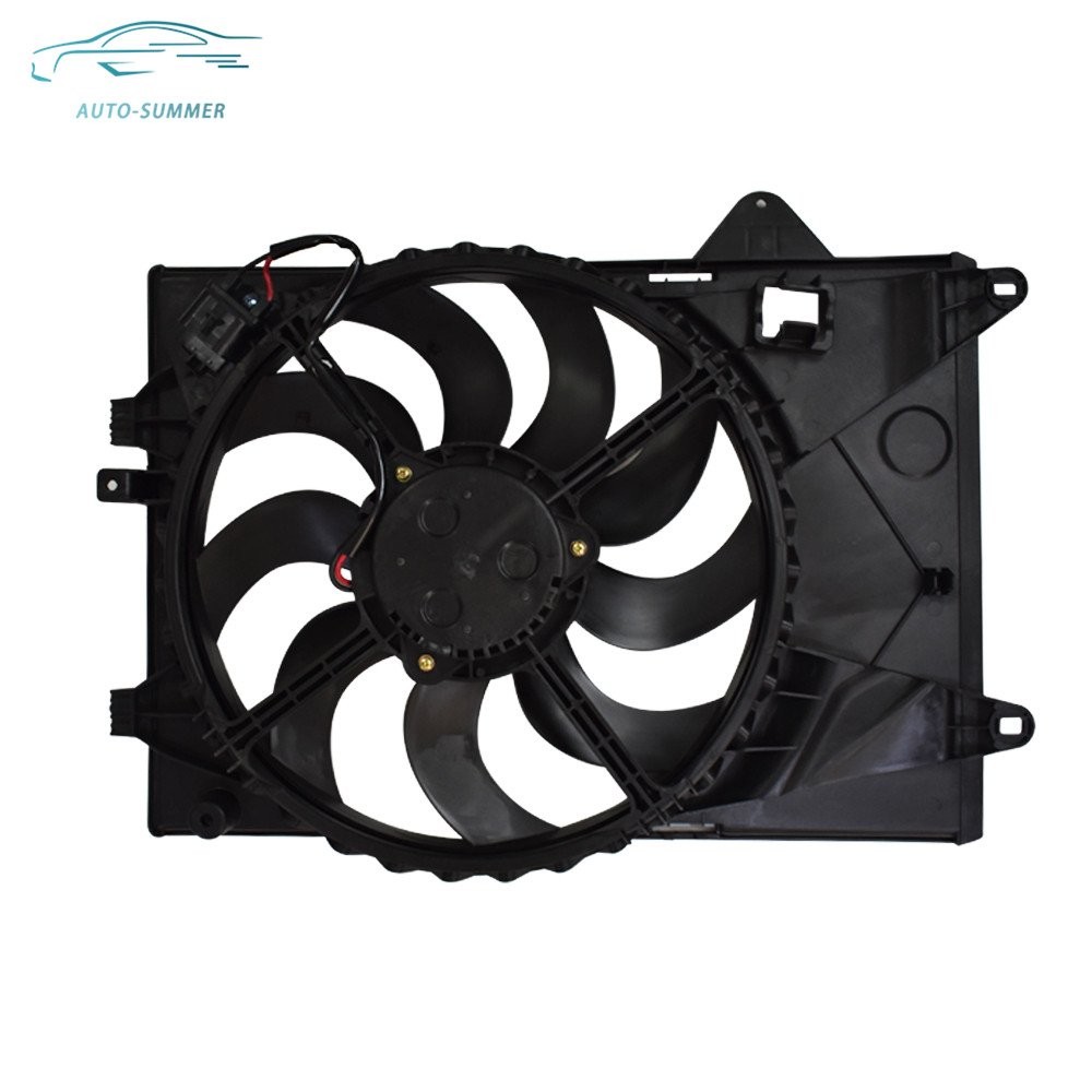 Fit For 2012-2017 2018 chevrolet sonic 1.8L Radiator Cooling Fan Assembly Black