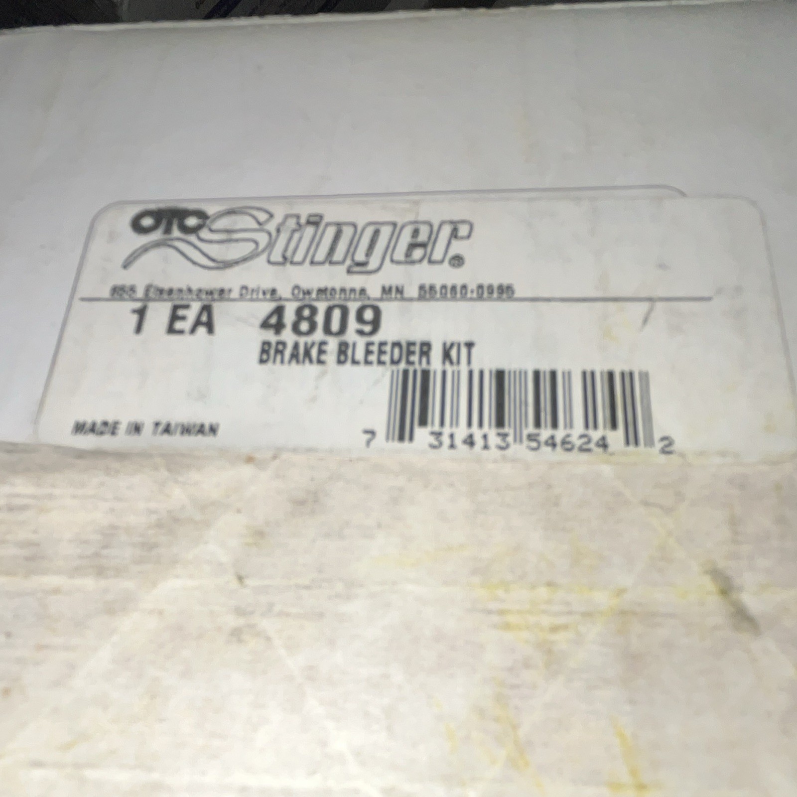 Stinger Brake Bleeder Kit 4809
