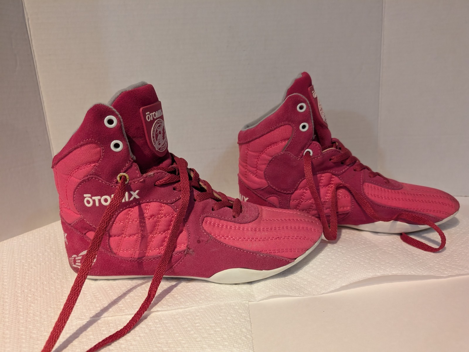 OTOMIX Pnk Stingray F3000 Pink Sneakers Shoes Bodybuilding MMA Wm.-9  Men 7 1/2