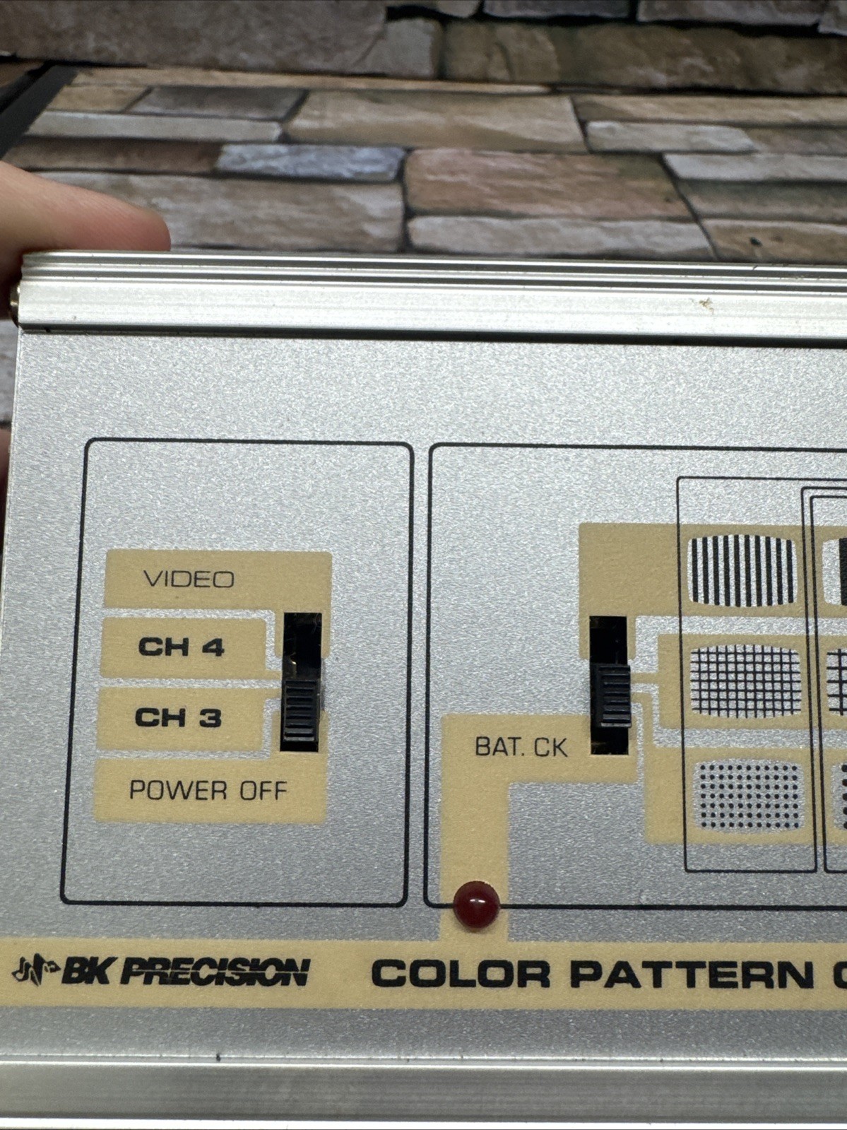 Bk Precision Color Pattern Generator 1211b Untested As Is