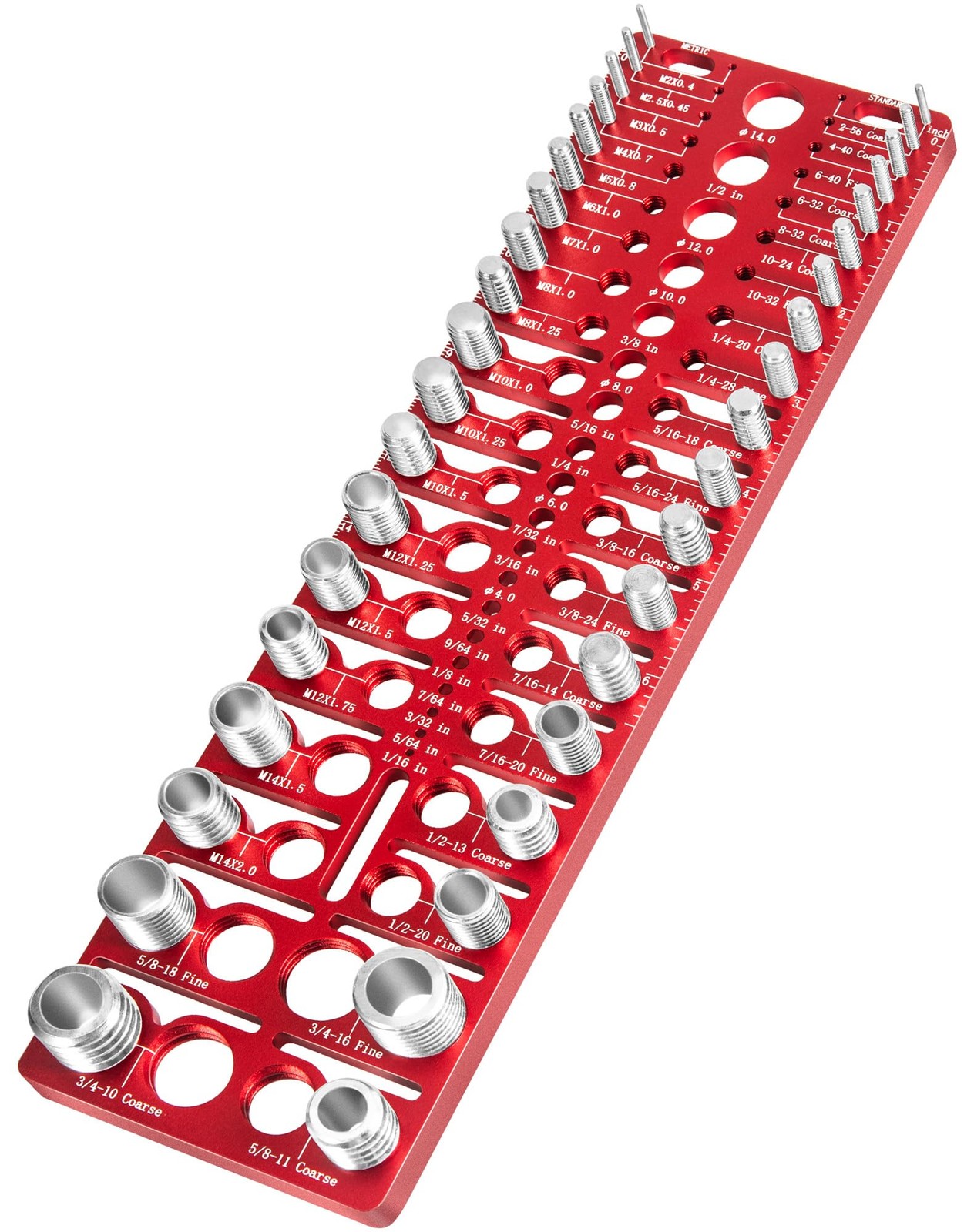 57 Nut and Bolt Thread Checker - Thread Checker Standard and Metric Bolt an