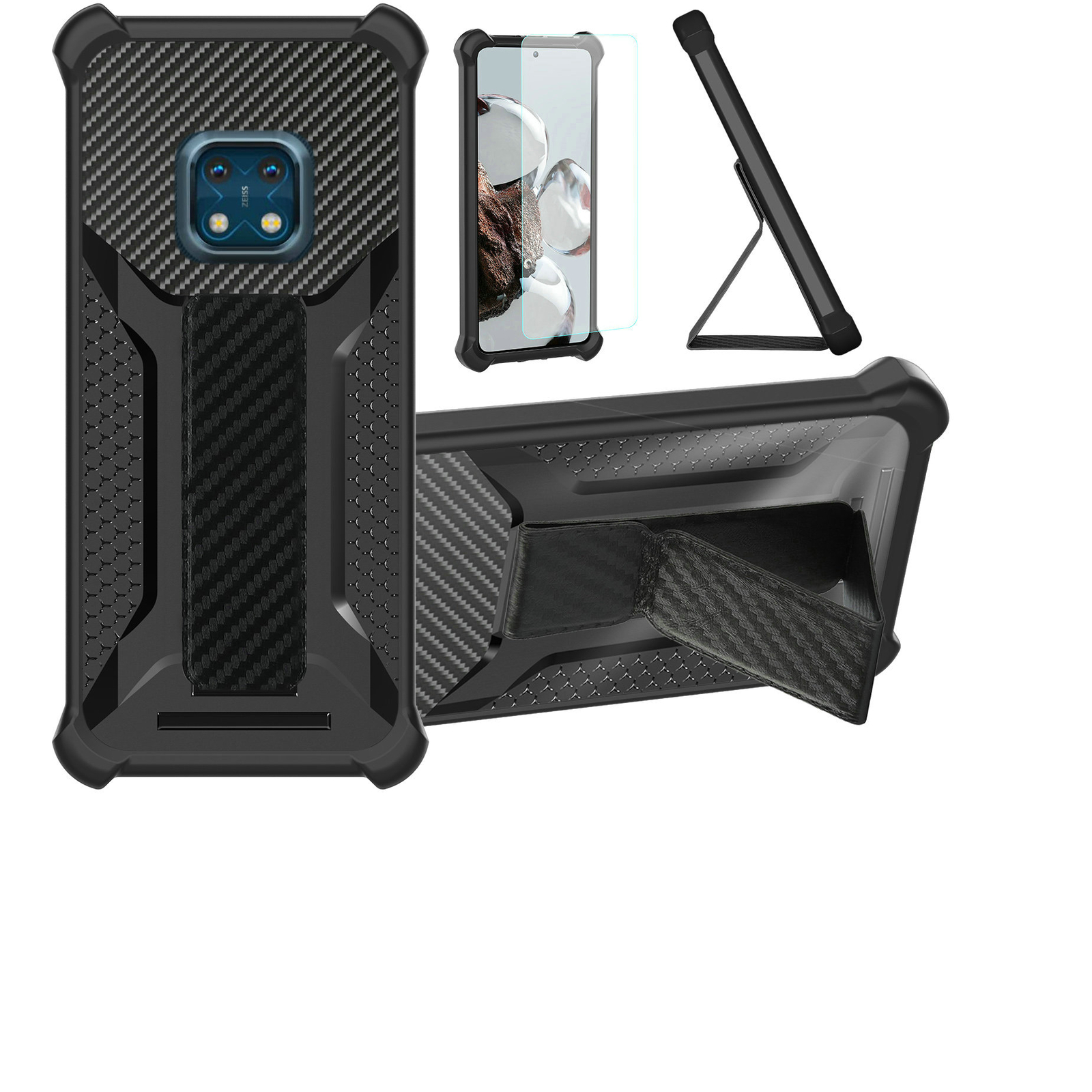 for Nokia Xr20 Phone Case Cover Glass Screen Protector A1