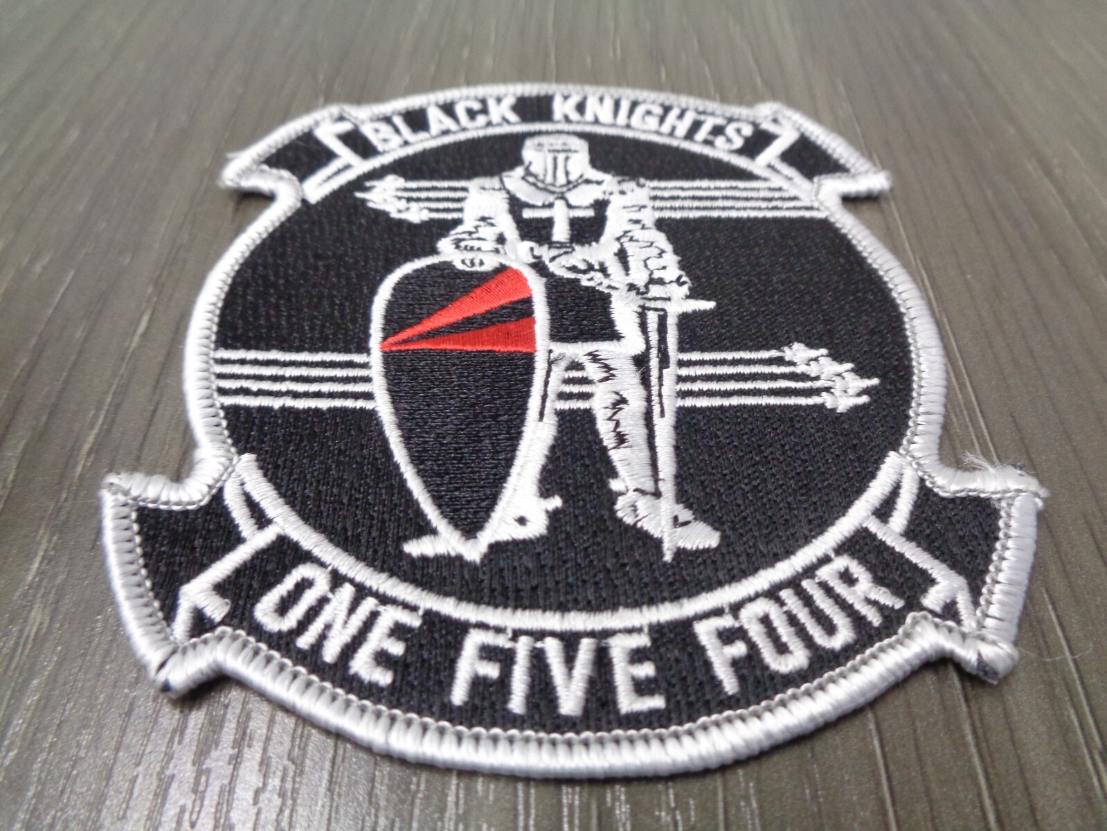 VF-154 Black Knights Squadron Patch – Sew On, 4"