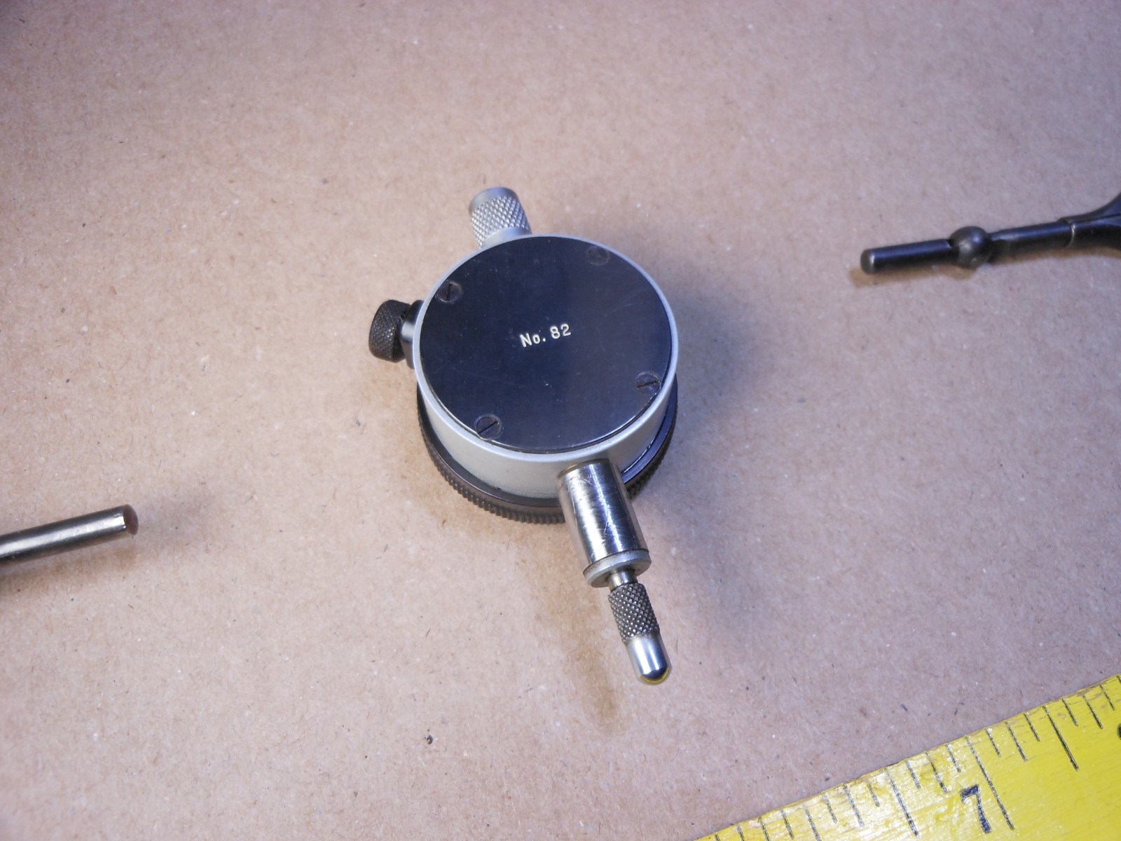 Starrett 81-111-630 Dial Indicator + Last Word 711 Indicator