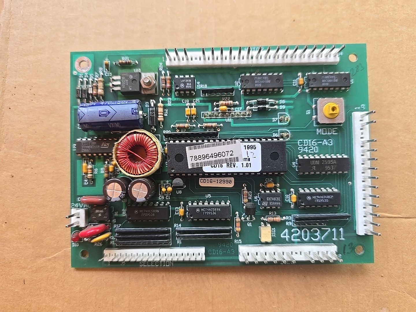 FSI USI 3037 CD16 3040 CD8 soda vending machine Board Display Part 4203711