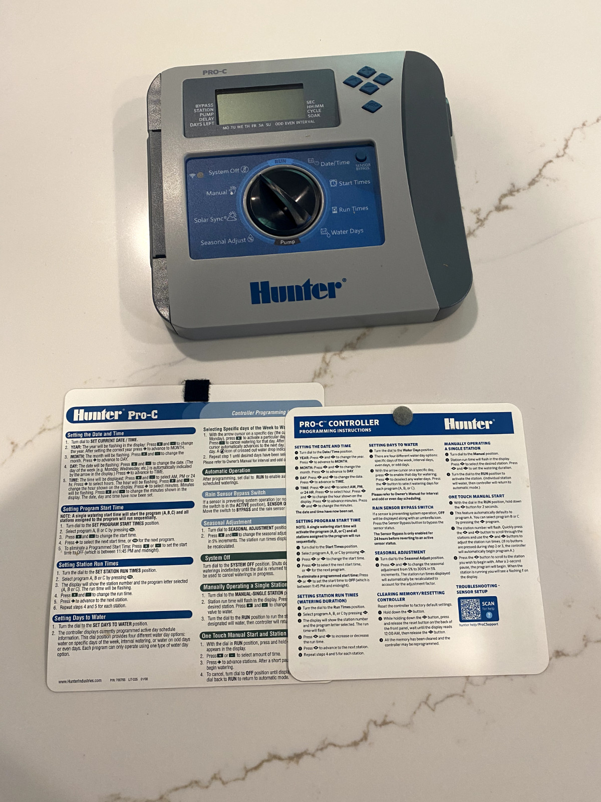 Hunter Pro-C P2C-400 Outdoor Modular 4+ Zone Control Irrigation Front Panel Only