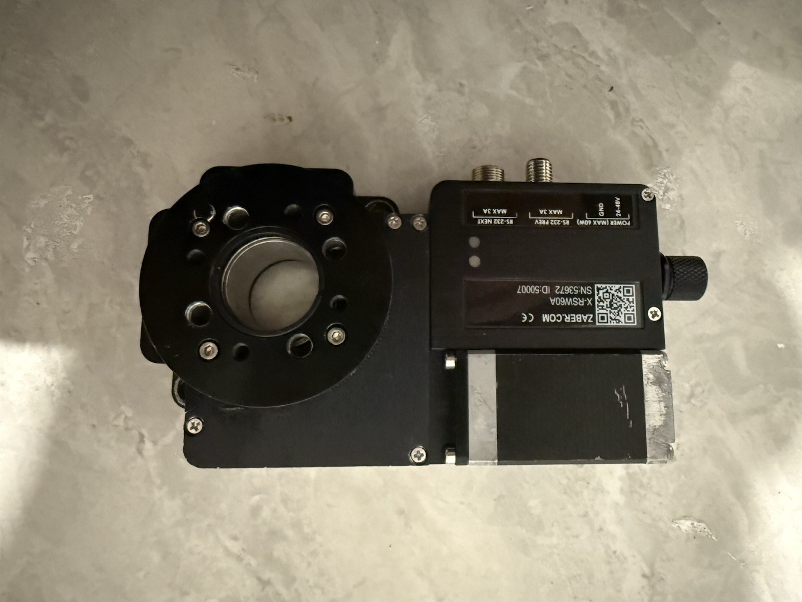 ZABER X-RSW60A Motorized High-Precision Rotary Stage