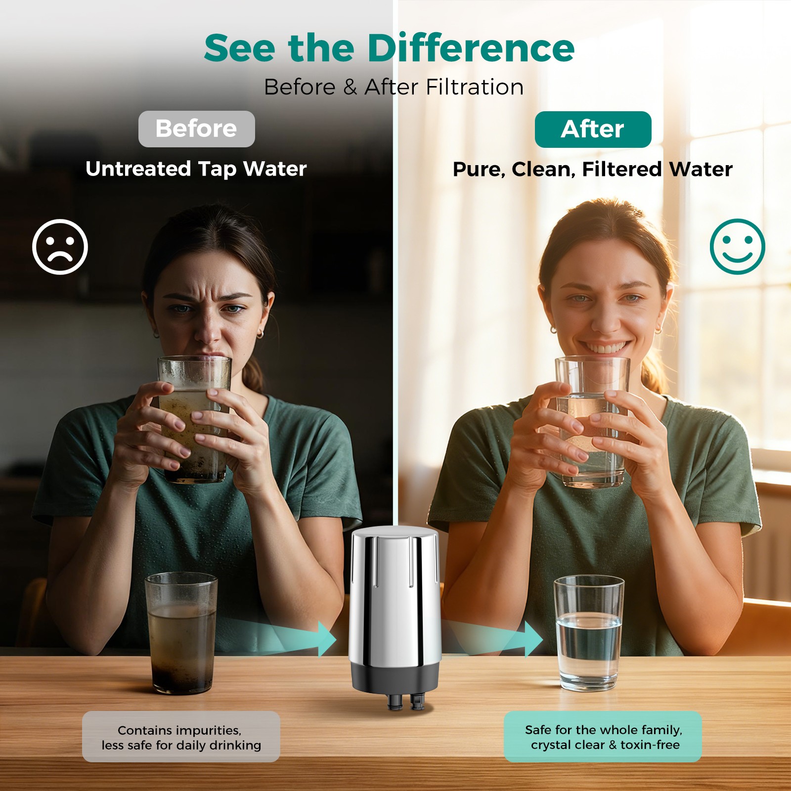 Brita® Faucet Filtration System Faucet Filter Replacement NSF 3-Pack US