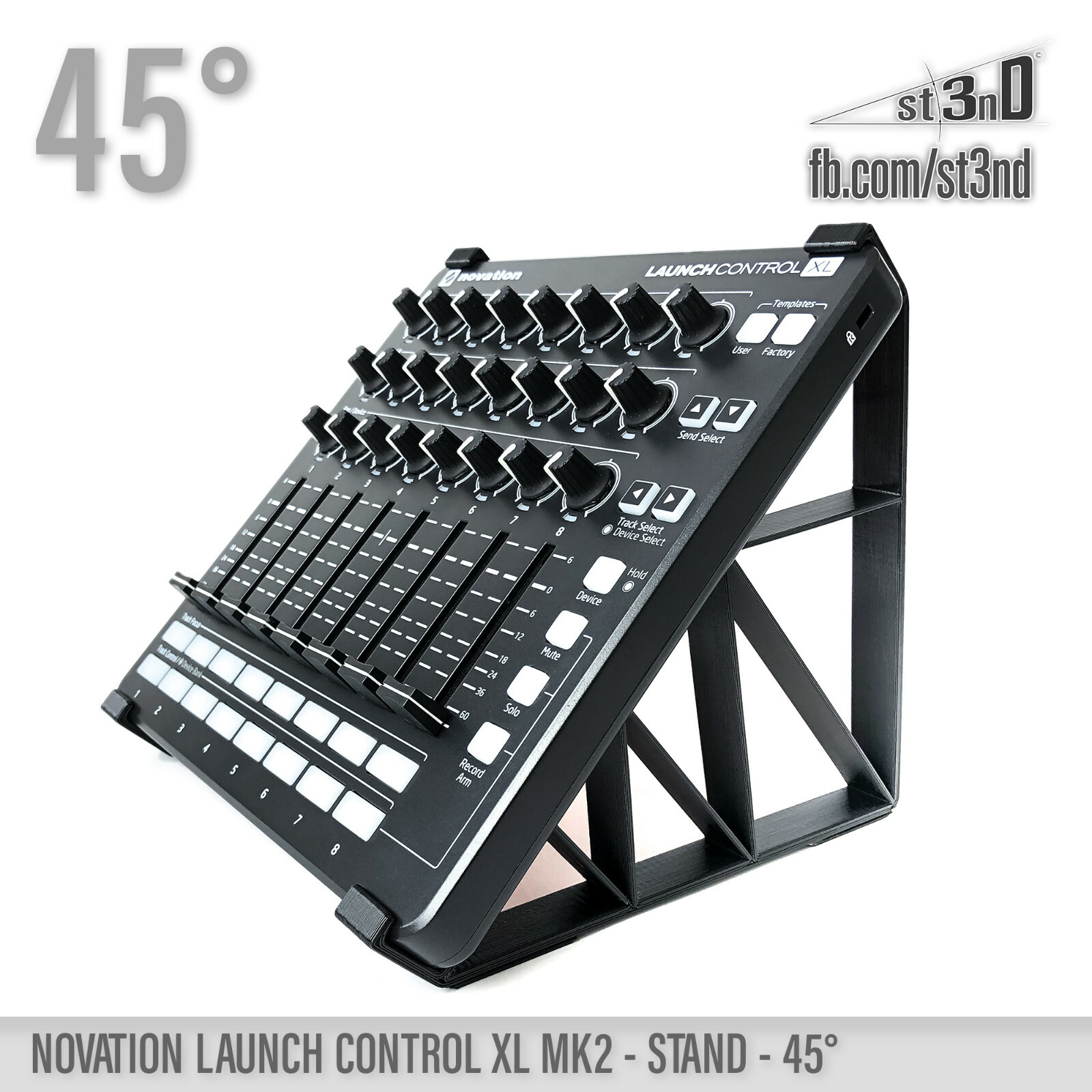 STAND for NOVATION LAUNCH CONTROL XL Mk2 - 45°