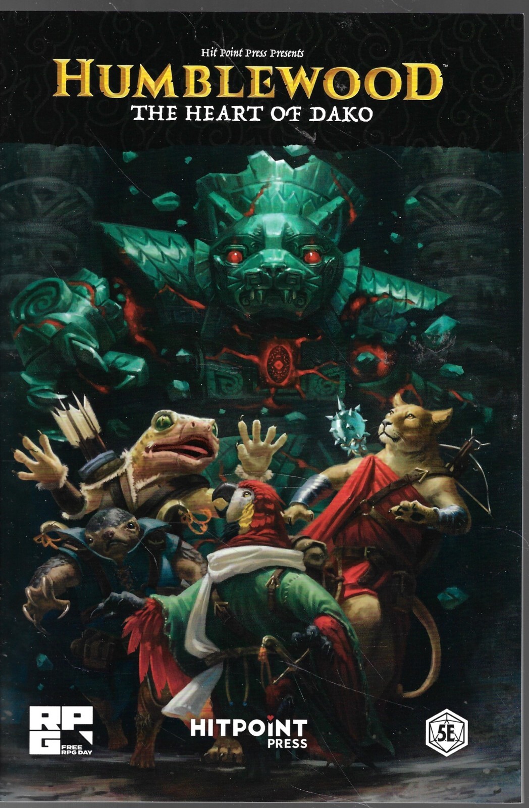 Humblewood The Heart of Dako & Zara Harlowe - Hit Point Press Free RPG Day 2021