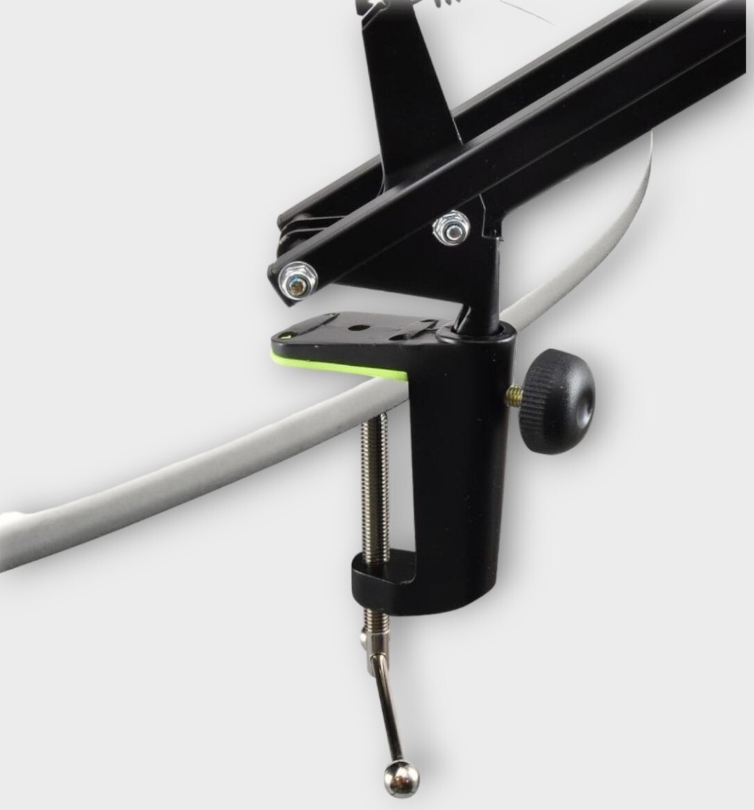 Pyle PMKSH01 Universal Table Clamp Boom Shock Microphone Mount