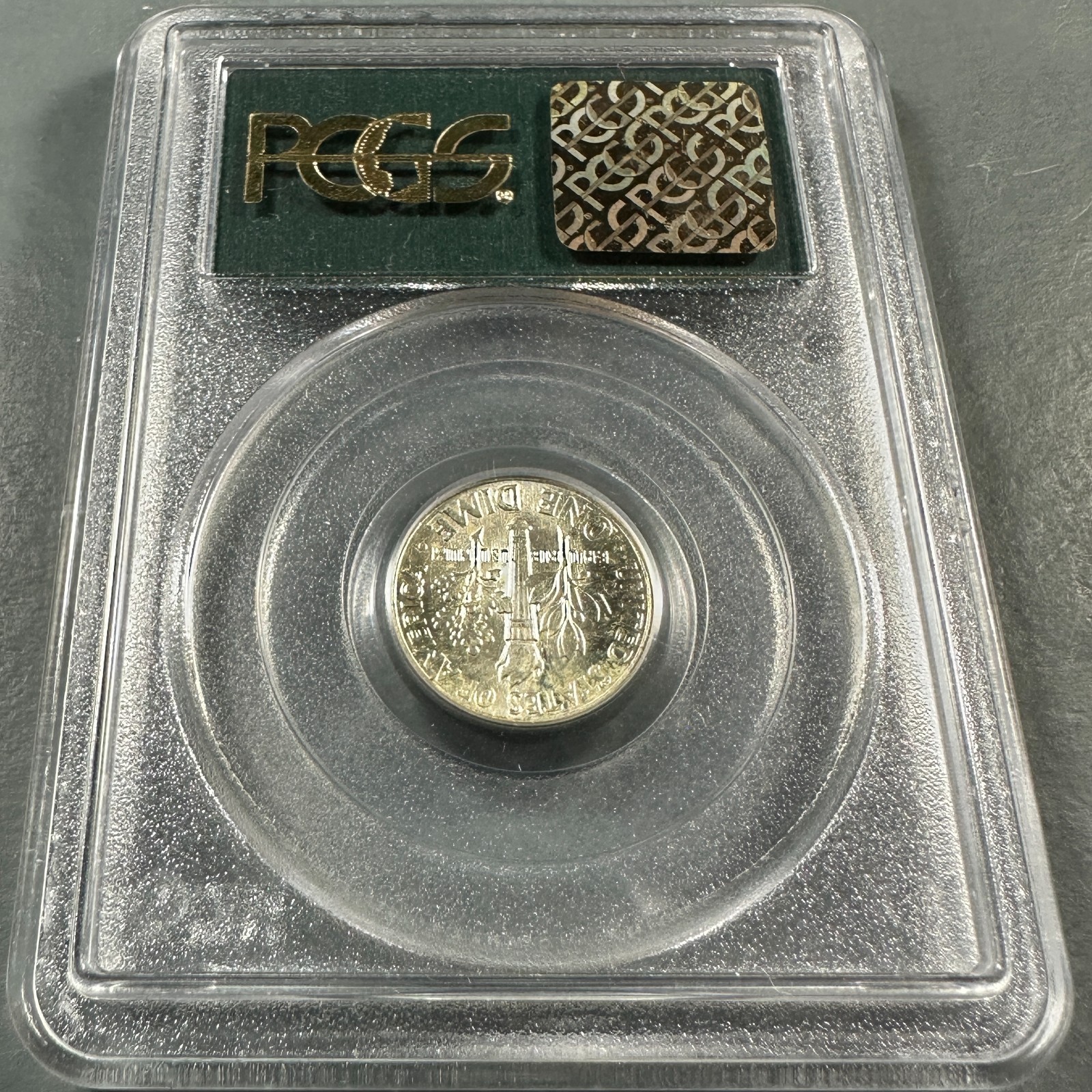 1964 10C SILVER Roosevelt Dime PCGS MS64 SAMPLE (90221)